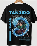 💧 TANJIRO KAMADO — Water Breathing Demon Slayer T-Shirt